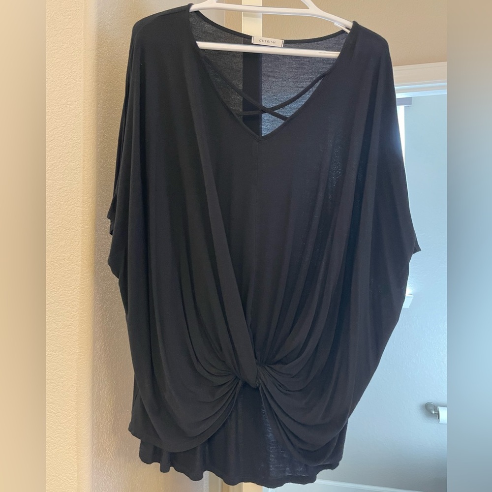 Boutique cotton top Runs BIG